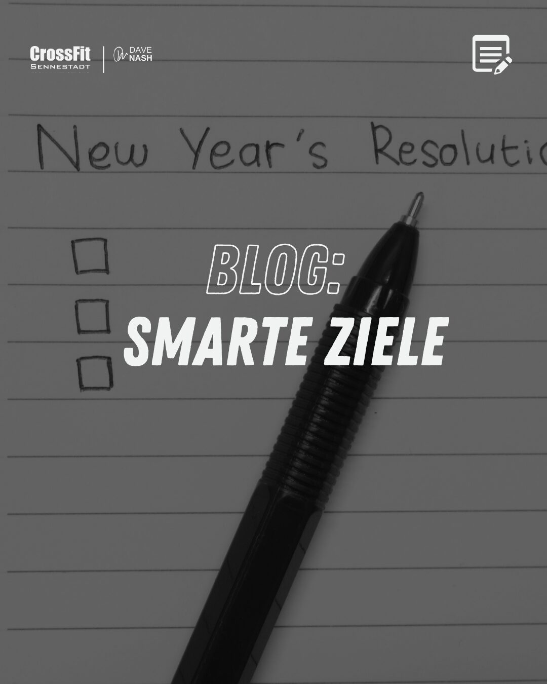 SMARTE ZIELE FÜR DAS NEUE JAHR