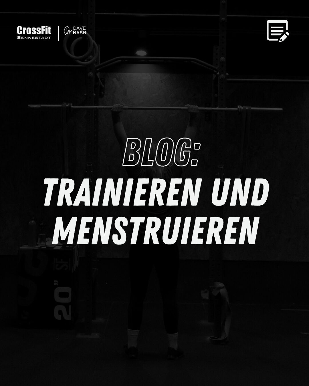 Trainieren und Menstruieren