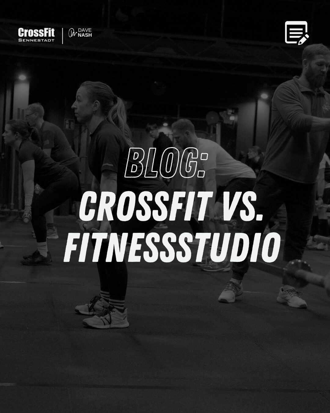 Crossfit vs. Fitnessstudio
