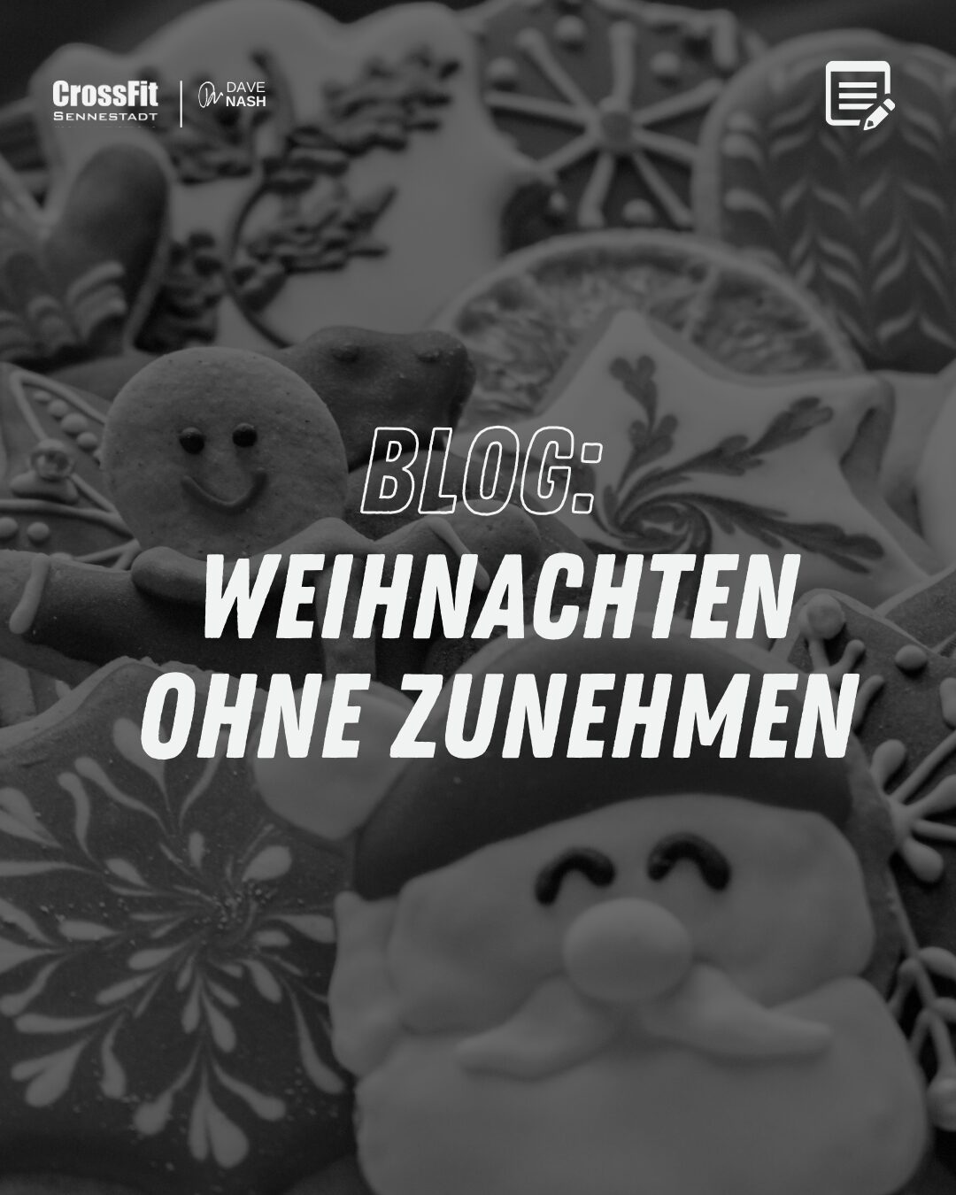 Weihnachten ohne zunehmen