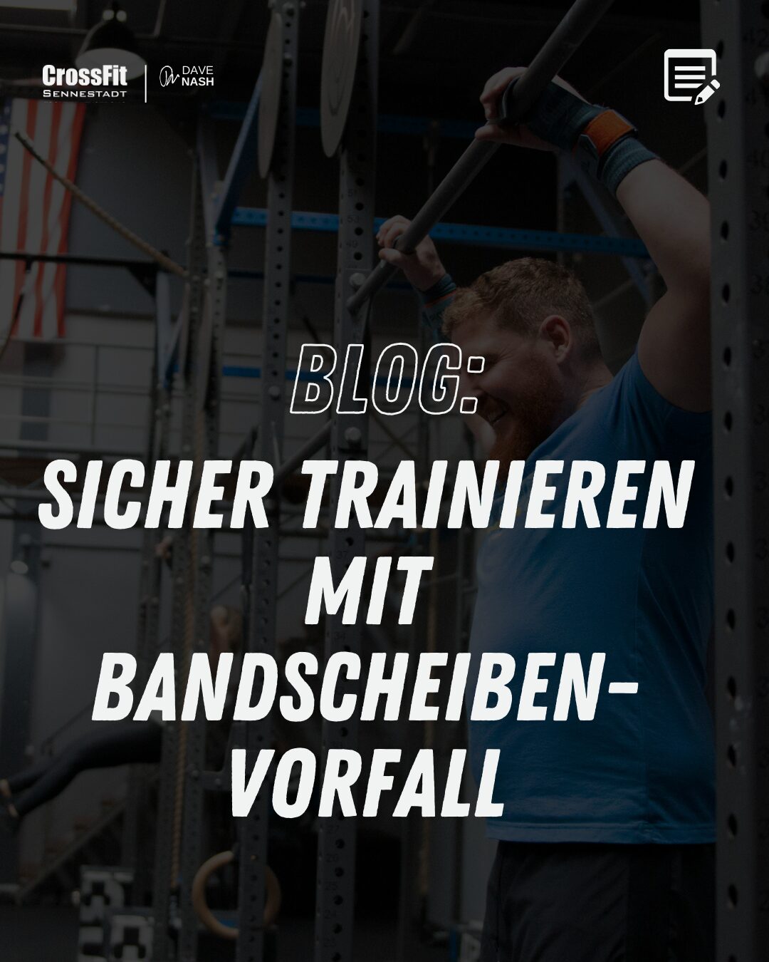 Sicher trainieren trotz Bandscheibenvorfall