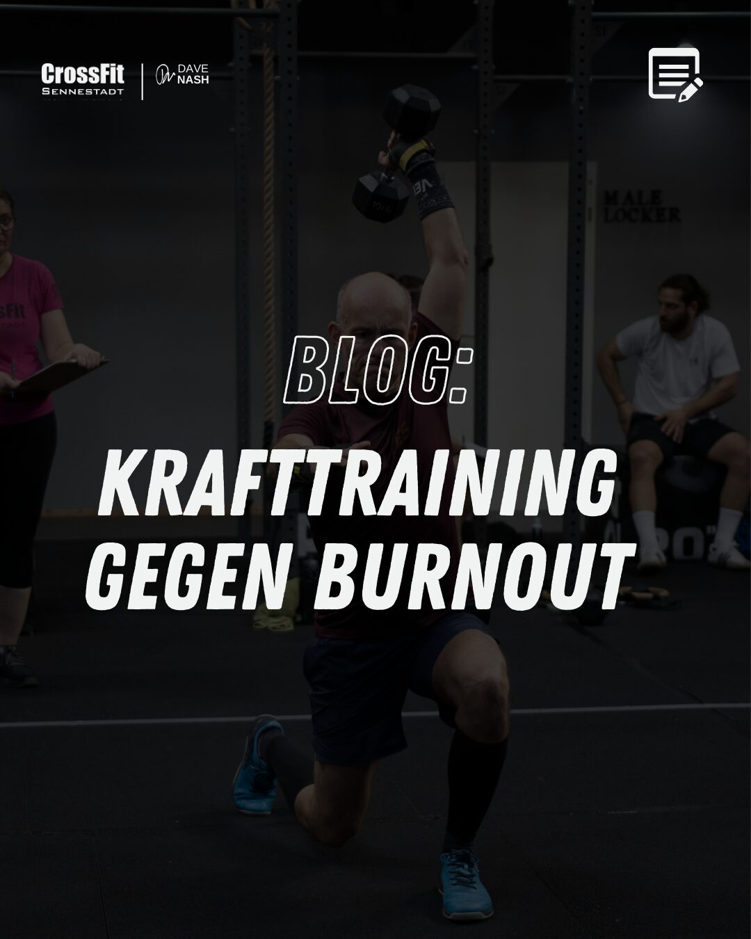Krafttraining gegen Burnout